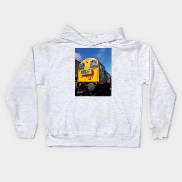 British Rail Class 20 Kids Hoodie by Random Railways